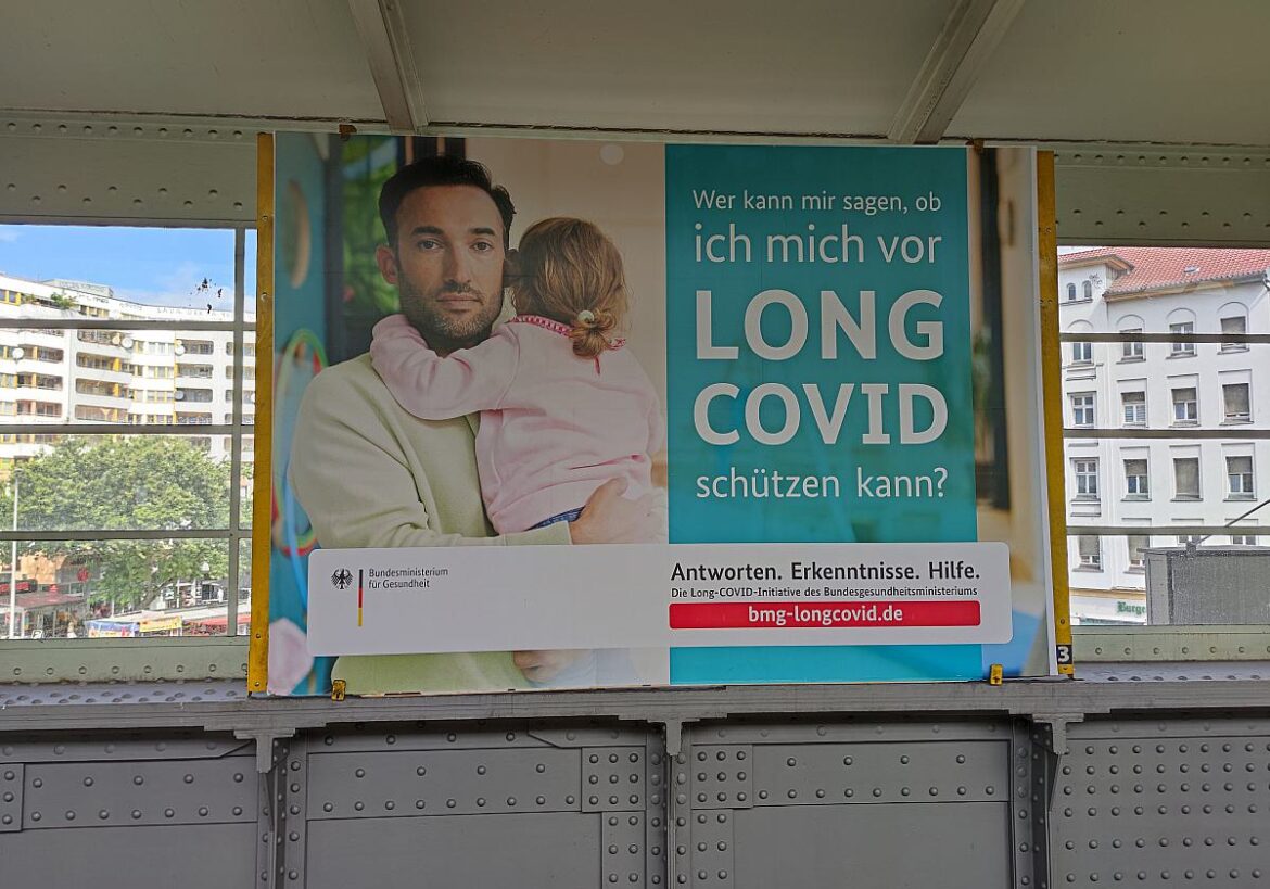 Werbung der Long Covid Initiative des Bundesgesundheitsministeriums