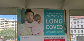 Werbung der Long Covid Initiative des Bundesgesundheitsministeriums