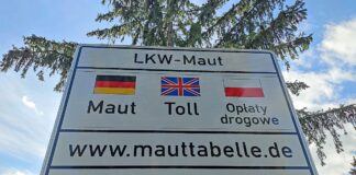 Schild LKW-Maut