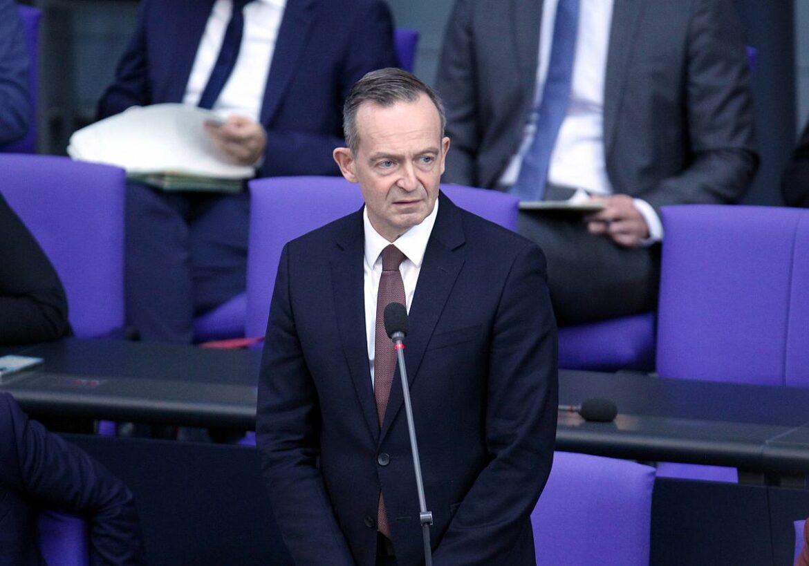 Bundesverkehrsminister Volker Wissing (FDP)