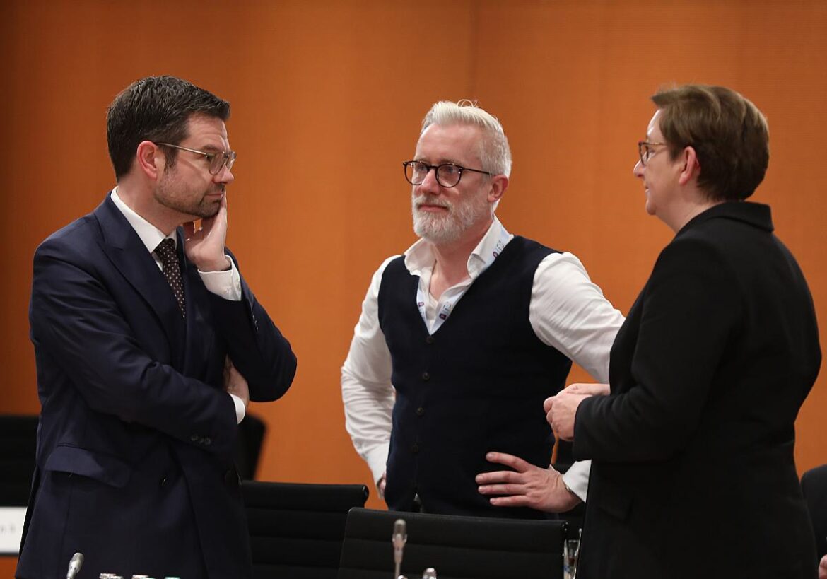 Bundesjustizminister Marco Buschmann (FDP) und Bundesbauministerin Clara Geywitz (SPD)