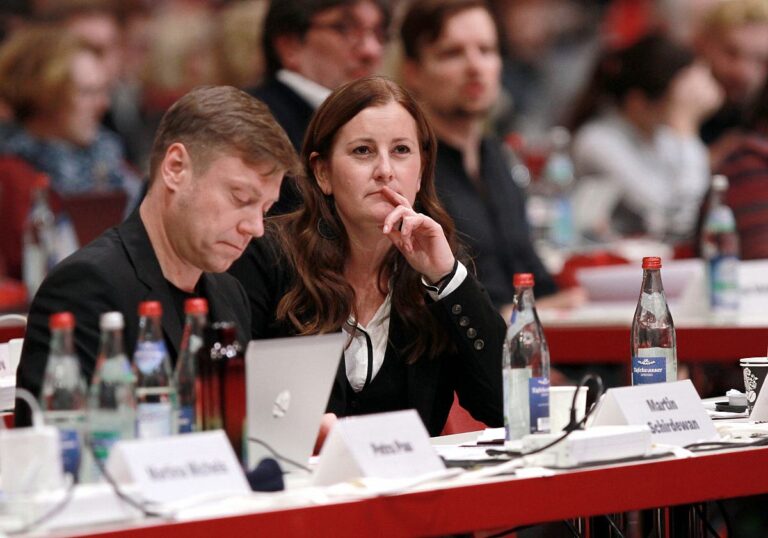 Martin Schirdewan und Janine Wissler (Die Linke)