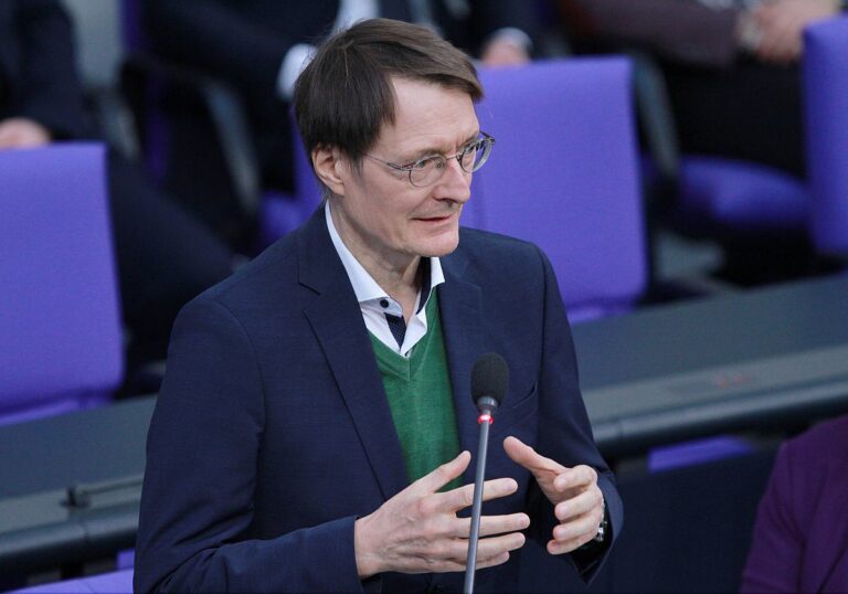 Gesundheitsminister Karl Lauterbach (SPD)
