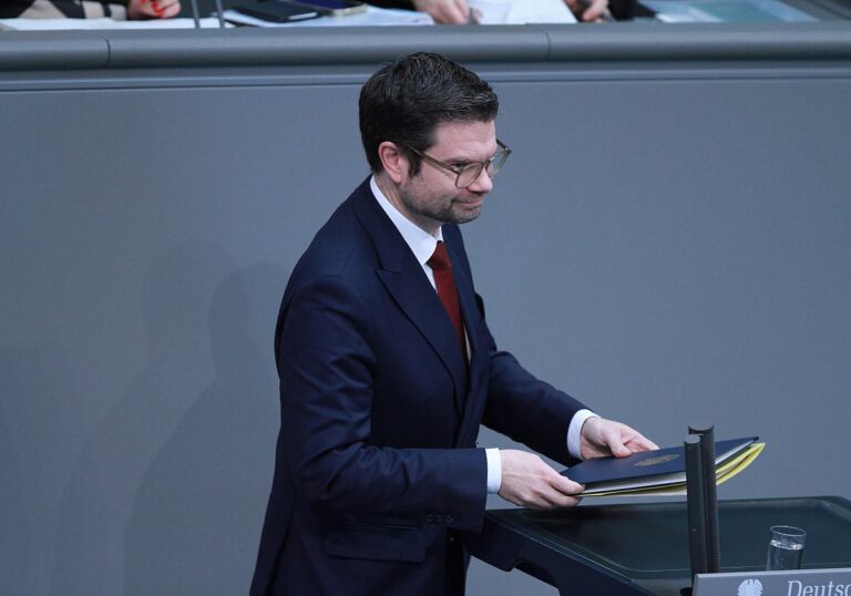 Bundesjustizminister Marco Buschmann (FDP)