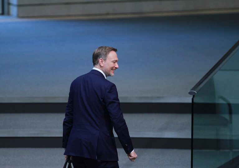 Bundesfinanzminister Christian Lindner (FDP)
