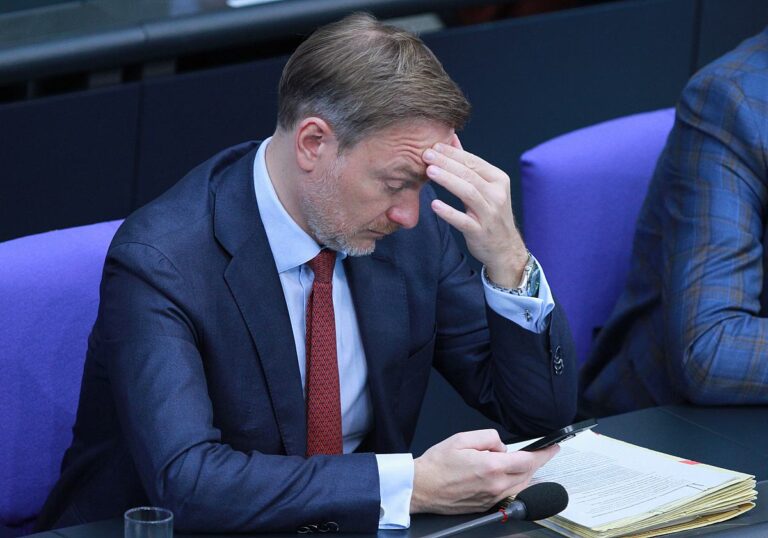 Bundesfinanzminister Christian Lindner (FDP)