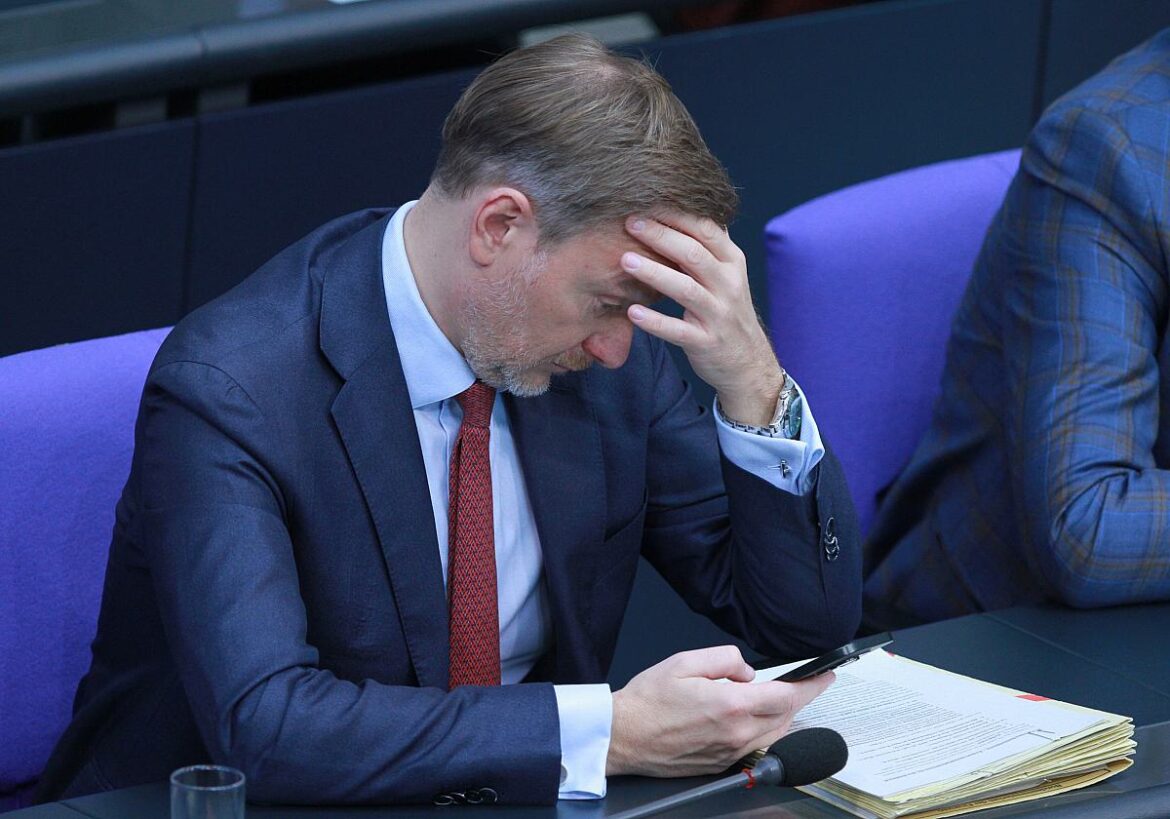 Bundesfinanzminister Christian Lindner (FDP)