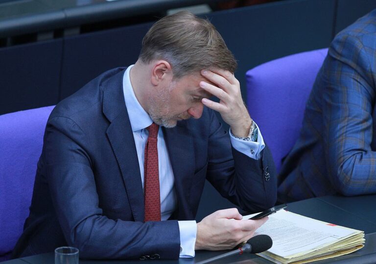 Bundesfinanzminister Christian Lindner (FDP)