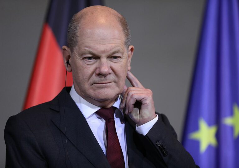 Bundeskanzler Olaf Scholz (SPD)