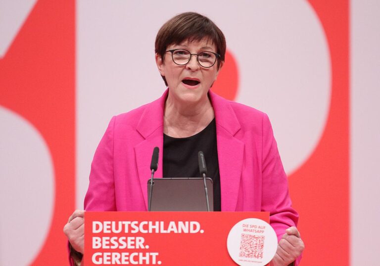 SPD-Vorsitzende Saskia Esken