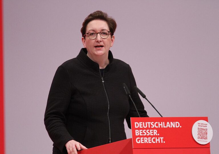 Bundesbauministerin Klara Geywitz (SPD)