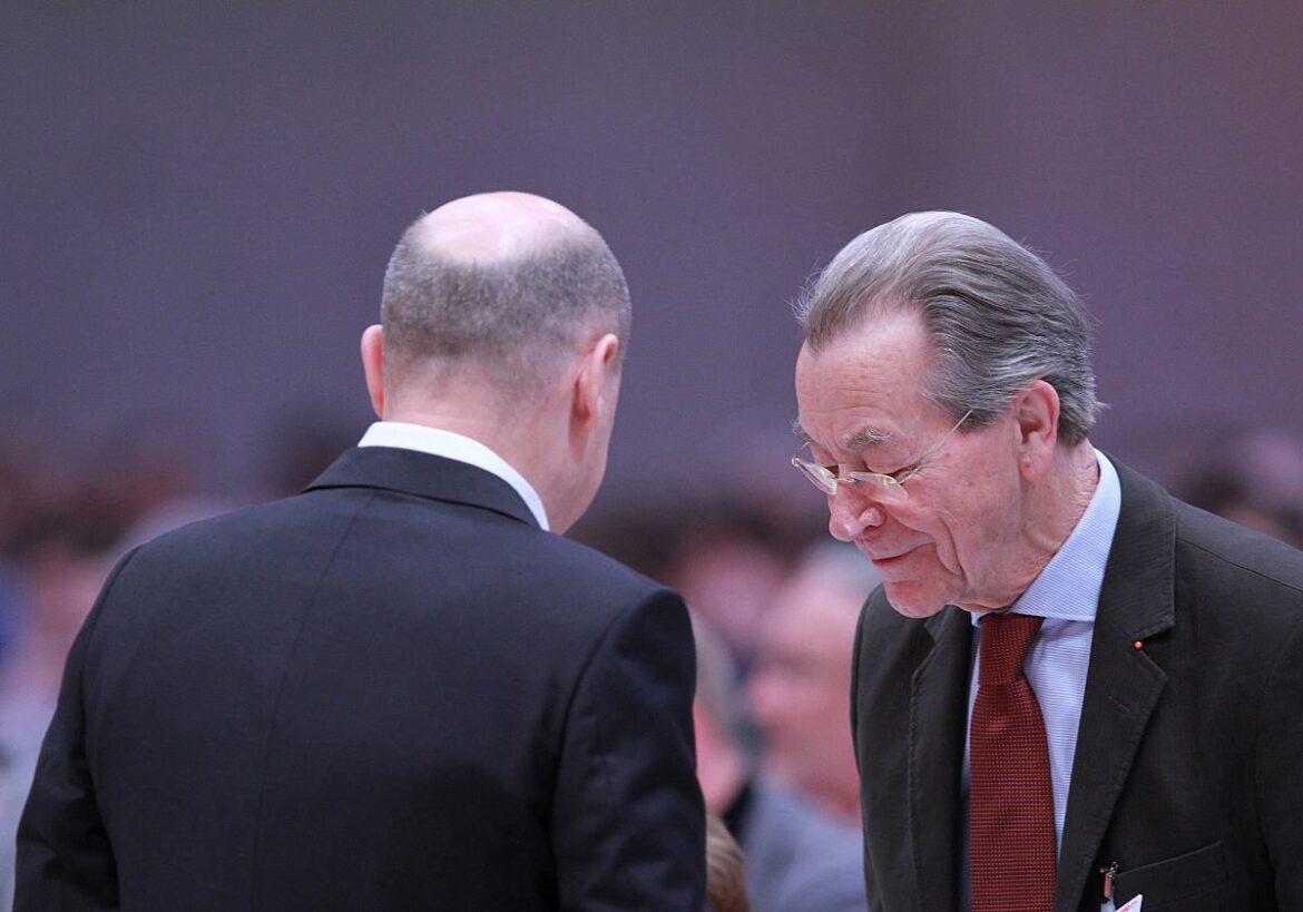 Olaf Scholz und Franz Müntefering (SPD)