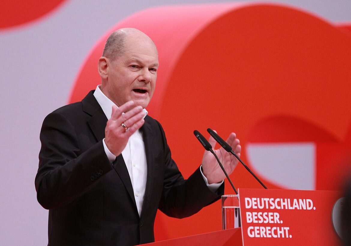 Bundeskanzler Olaf Scholz (SPD)