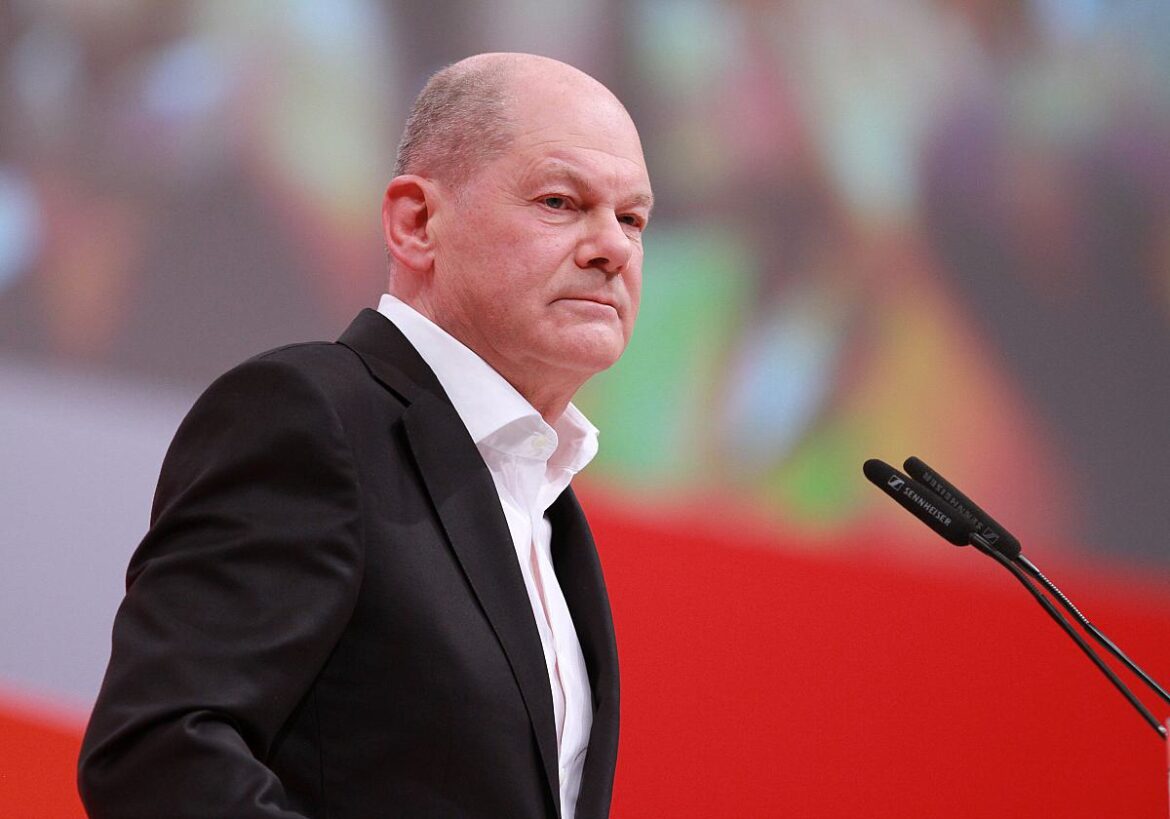 Bundeskanzler Olaf Scholz (SPD)