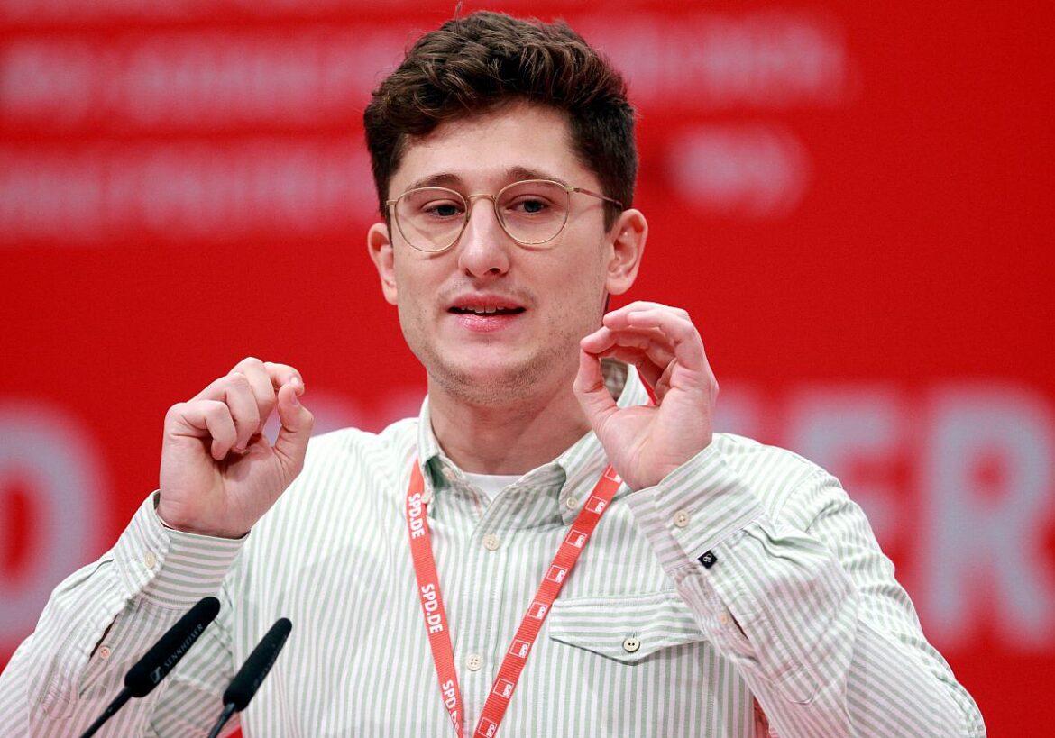 Vorsitzender der Jusos Philipp Türmer