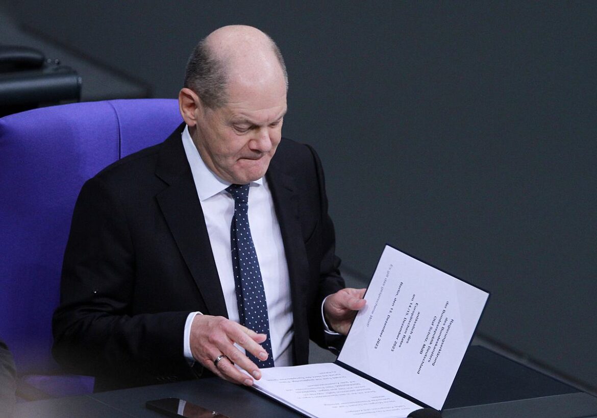 Bundeskanzler Olaf Scholz (SPD)