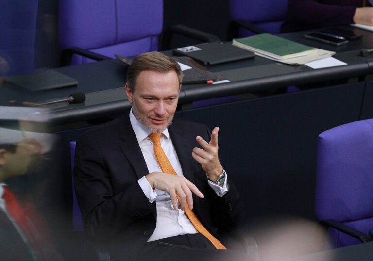 Bundesfinanzminister Christian Lindner (FDP)