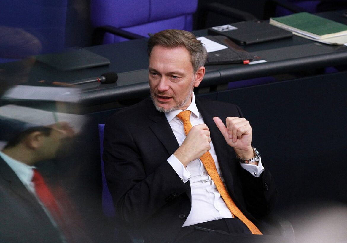 Bundesfinanzminister Christian Lindner (FDP)