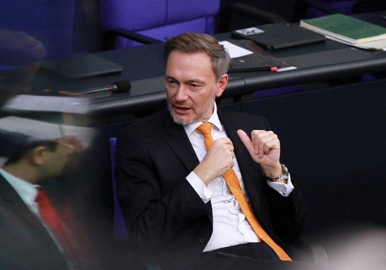 Bundesfinanzminister Christian Lindner (FDP)