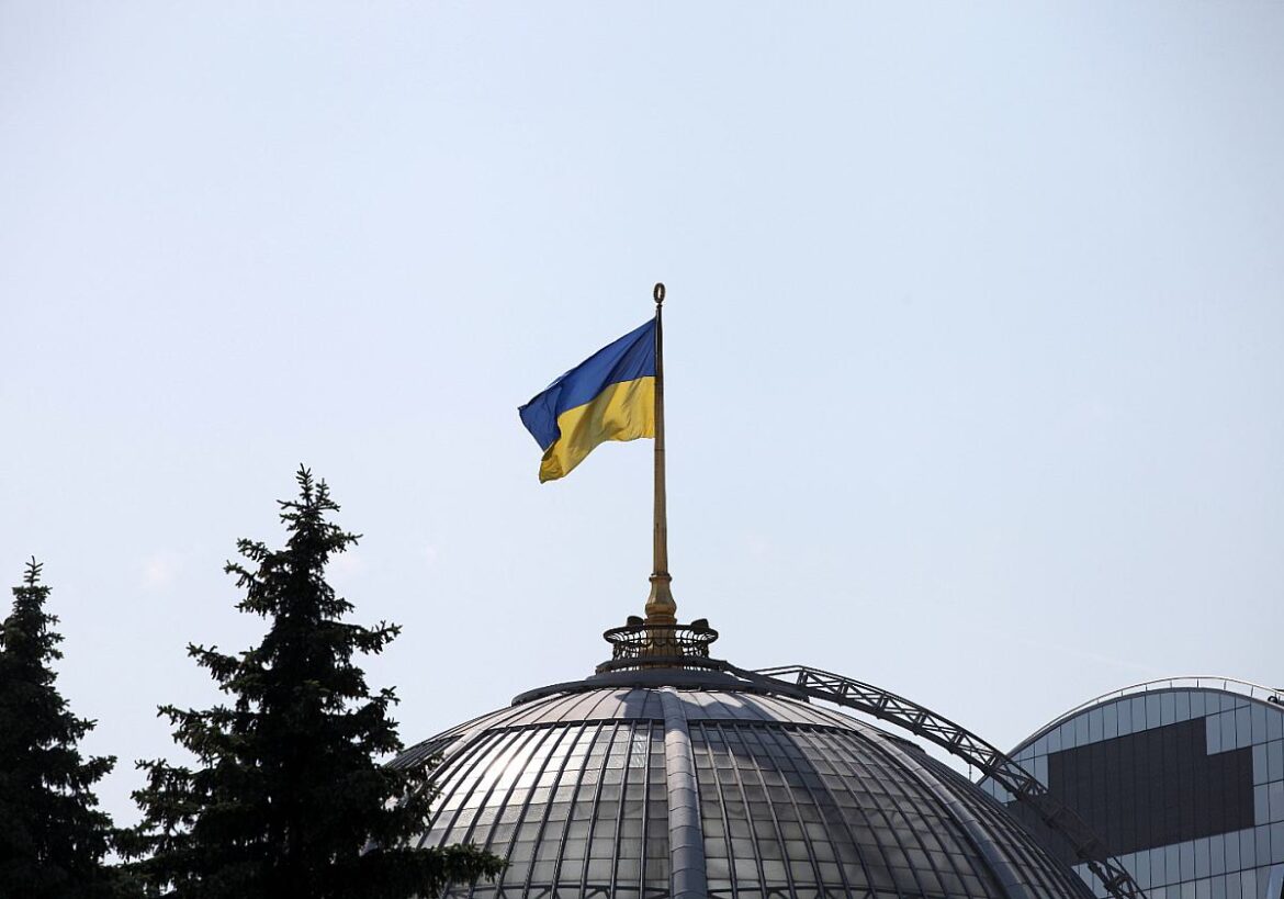 Ukrainische Flagge