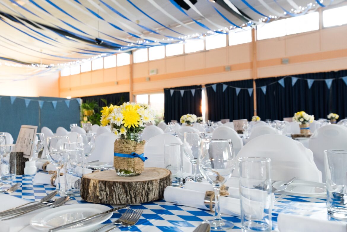 Feier im Eventzelt