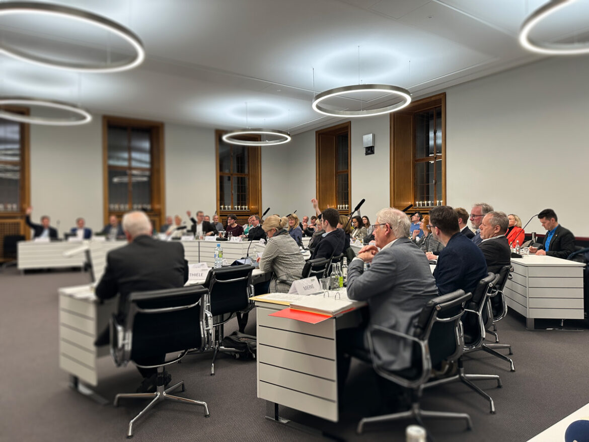 Abstimmung zum Haushalt 2024