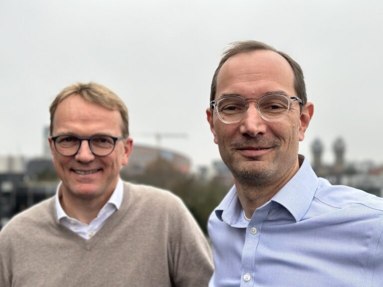 Dirk Eichholz und Daniel Waschow, Vorstände der Stadtwerke Osnabrück / Foto: Pohlmann in Osnabrück (Gesamtstadt)