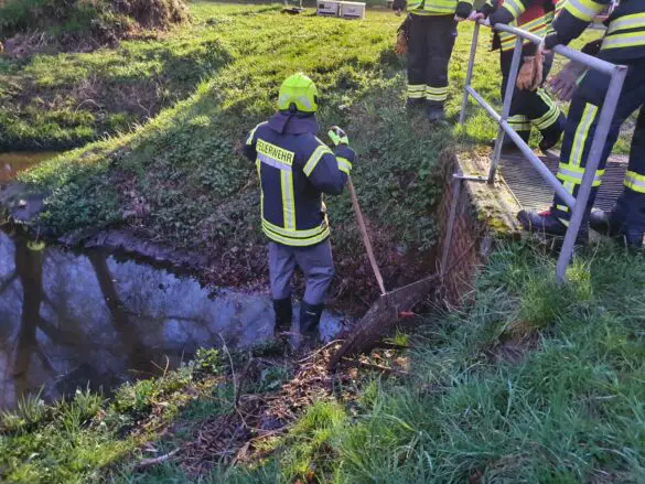 Einsatz in Hasbergen: Öl auf Gewässer