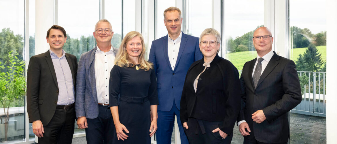 Das neue Präsidium der Hochschule Osnabrück 2024. / Foto: Hochschule Osnabrück