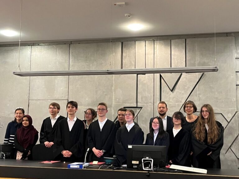 "Nachwuchs-Juristen" in Aktion / Foto: Amtsgericht Osnabrück