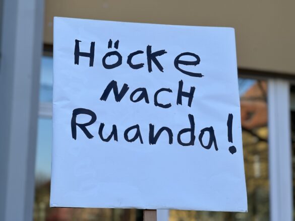 IMG_5590 Demonstration Osnabrück bekennt Farbe – für Demokratie, gegen Faschismus, 27.01.2025, Schlossgarten Osnabrück