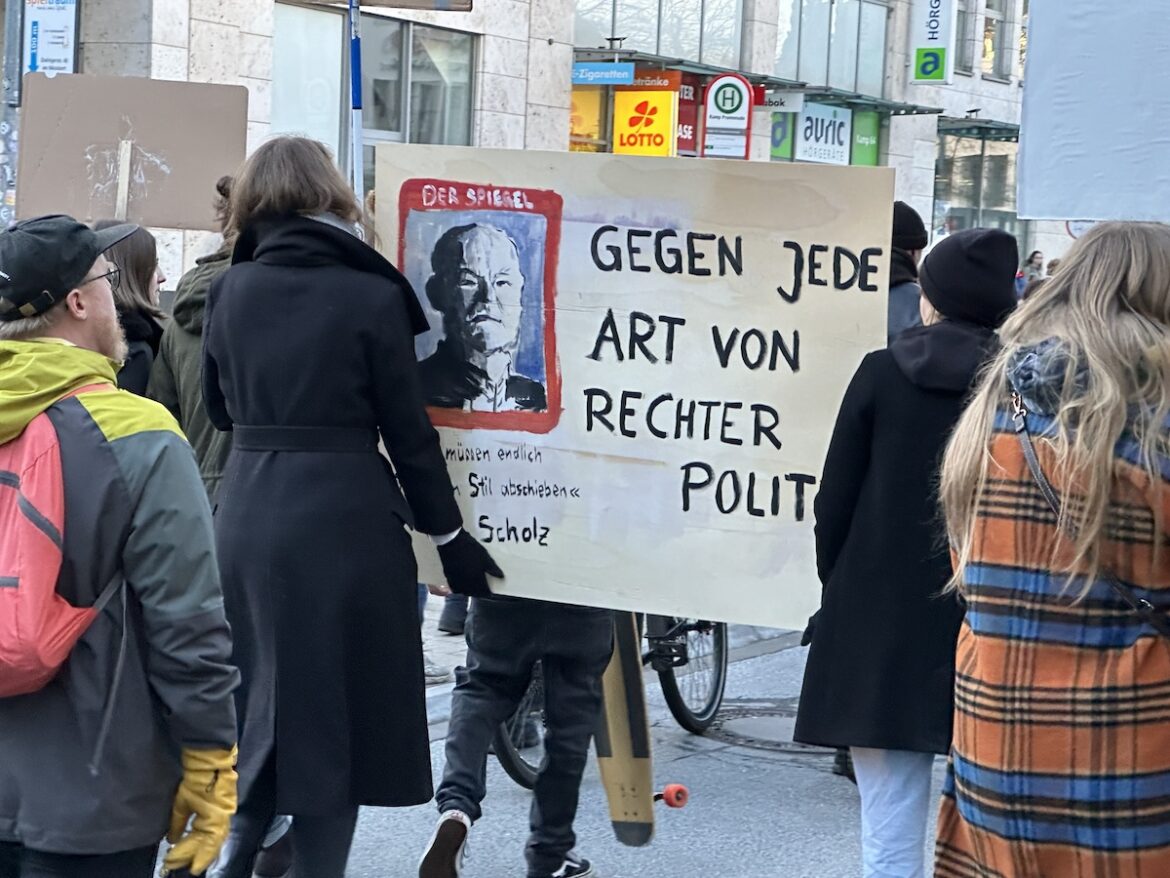 Demonstration "Antifaschistische Mitmachaktion" am 27.01.2024 in Osnabrück