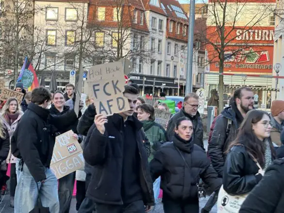 IMG_5604 Demonstration "Antifaschistische Mitmachaktion" am 27.01.2024 in Osnabrück