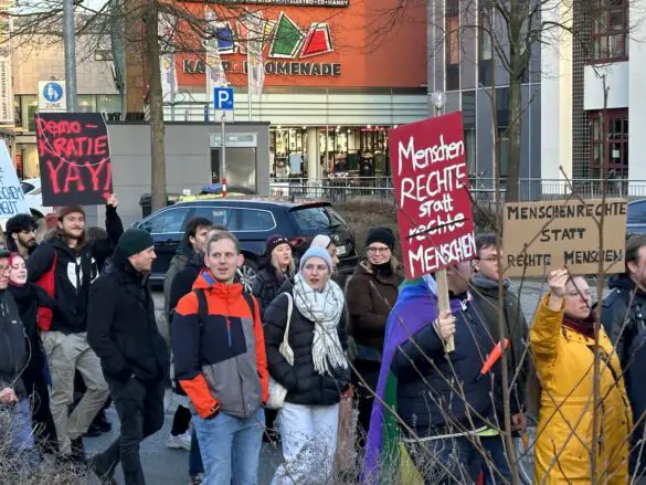 IMG_5609 Demonstration "Antifaschistische Mitmachaktion" am 27.01.2024 in Osnabrück