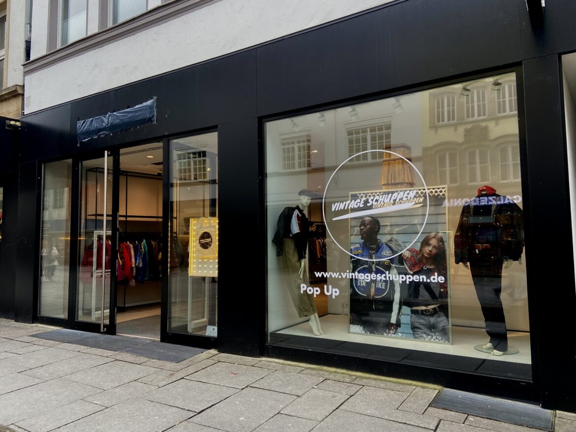 Vintageschuppen bleibt in der Großen Straße