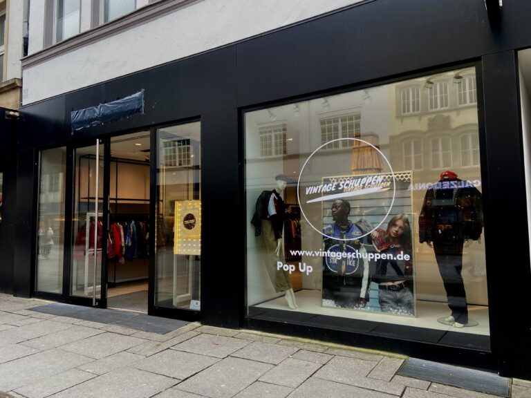 Vintageschuppen bleibt in der Großen Straße