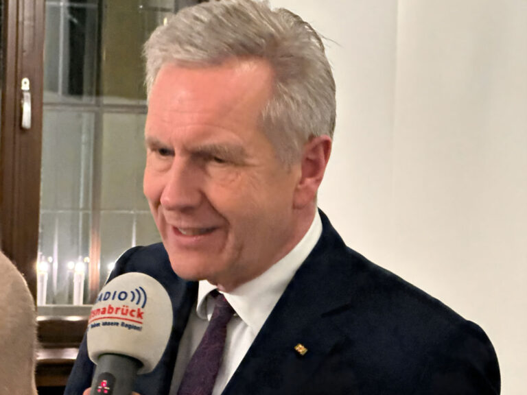 Christian Wulff beim Handgiftentag 2024