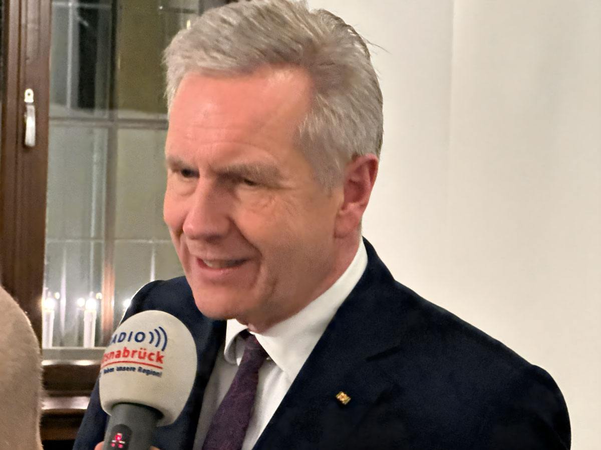 Christian Wulff beim Handgiftentag 2024