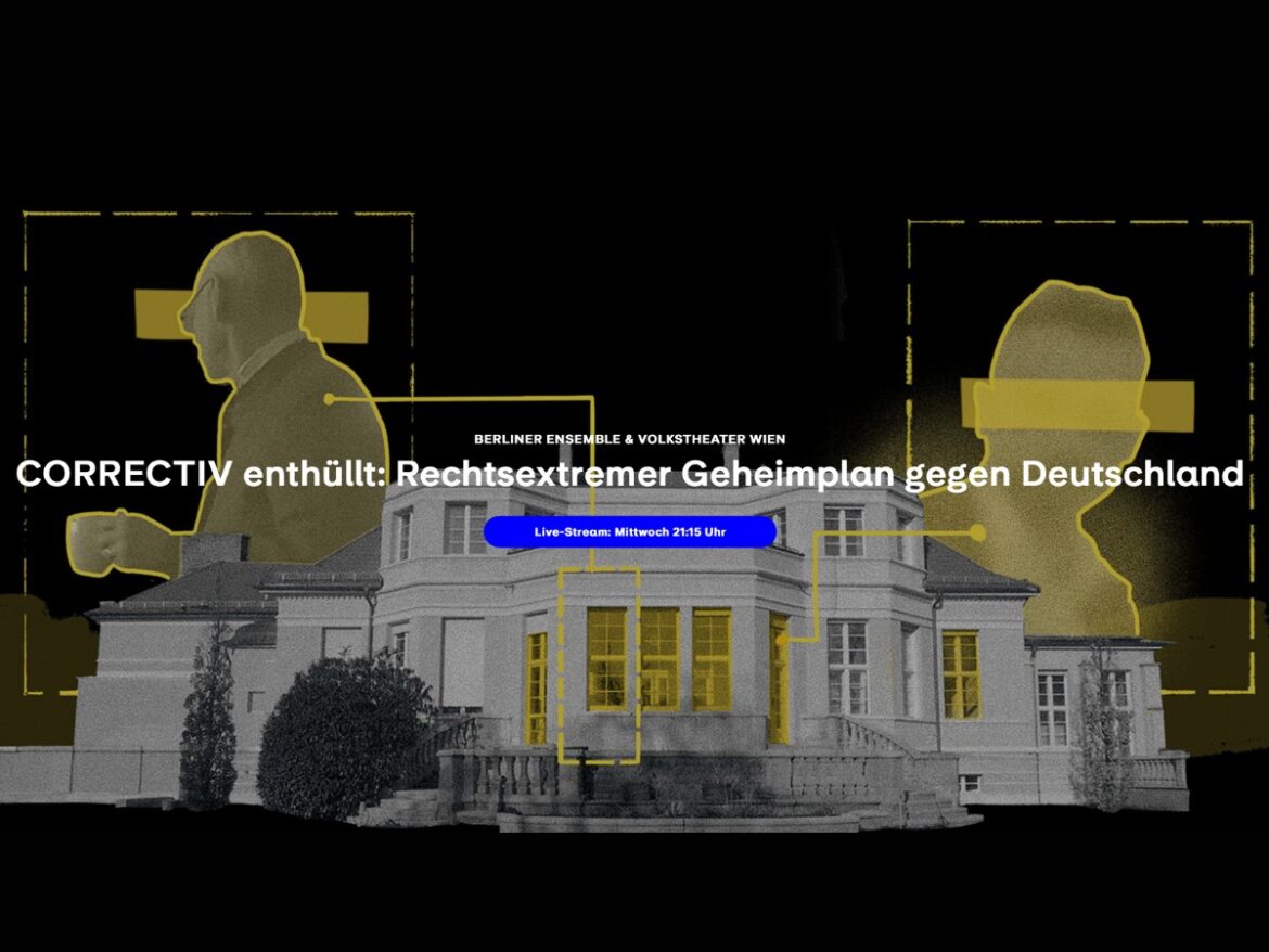 Livestream zur Correctiv-Recherche