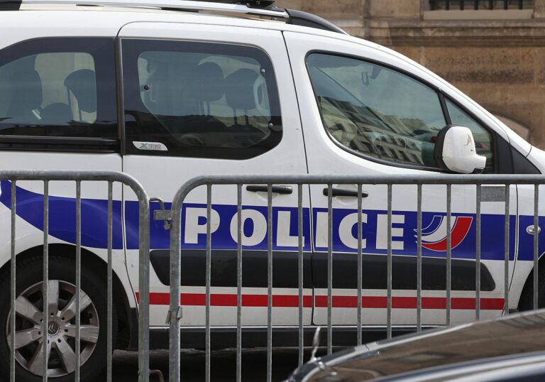 Pariser Polizeiauto