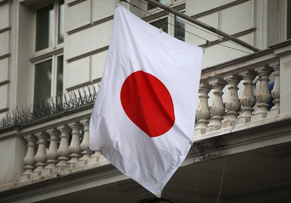 Flagge von Japan