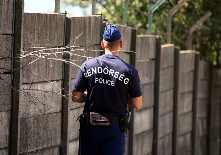 Ungarischer Polizist