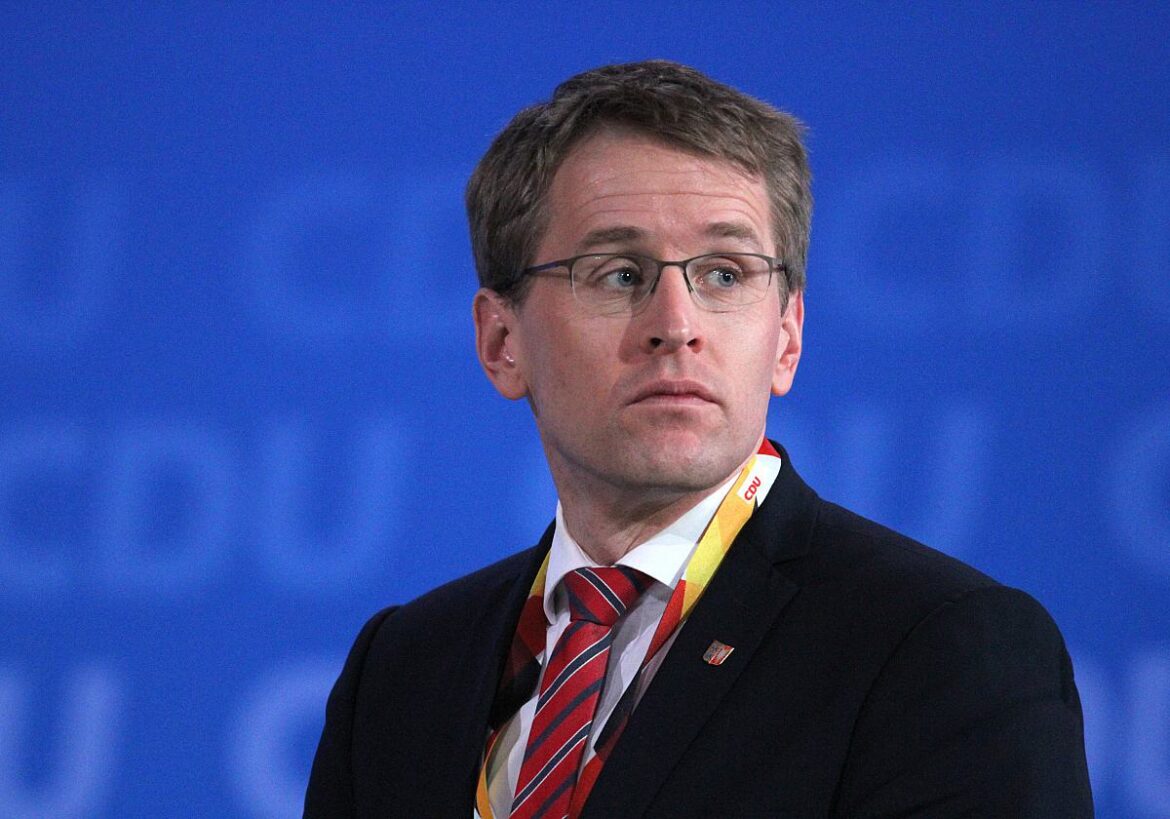 Ministerpräsident von Schleswig-Holstein Daniel Günther (CDU)