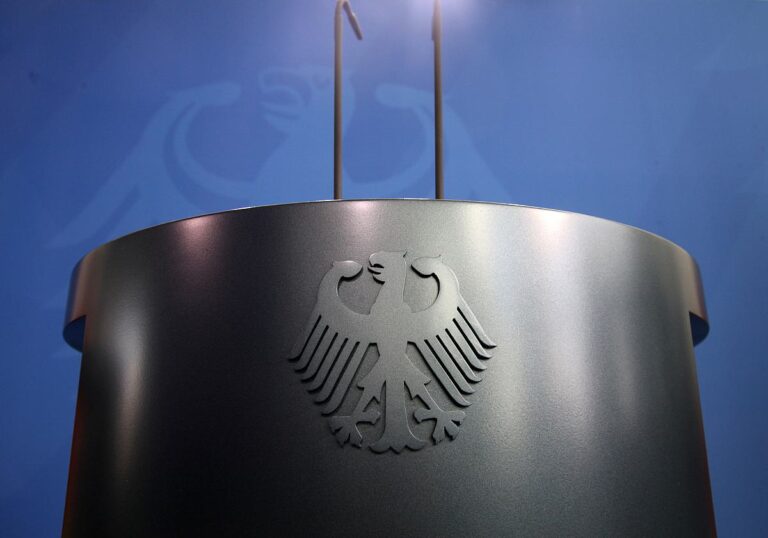 Sprechpult Bundestag
