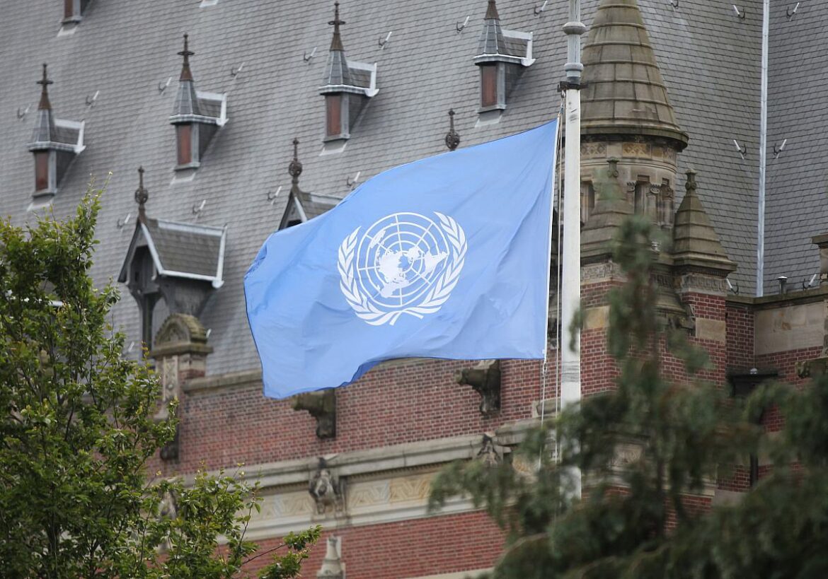 Flagge des Internationalen Gerichtshofs