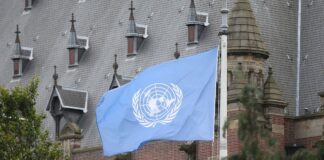 Flagge des Internationalen Gerichtshofs