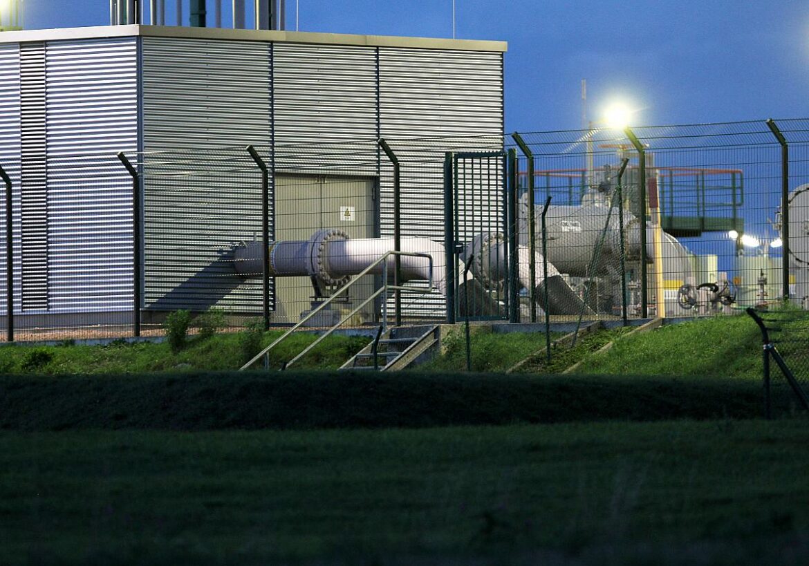 Speicher von Gasreserven