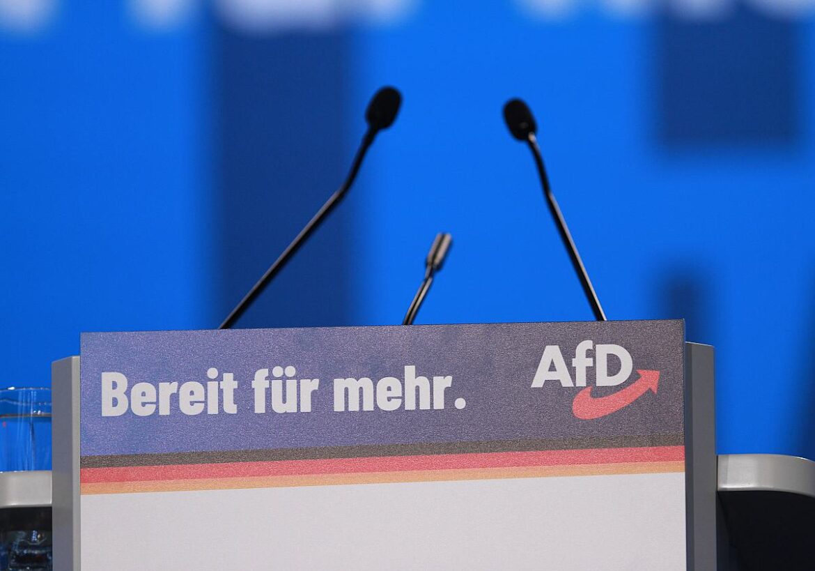 Rednerpult AfD