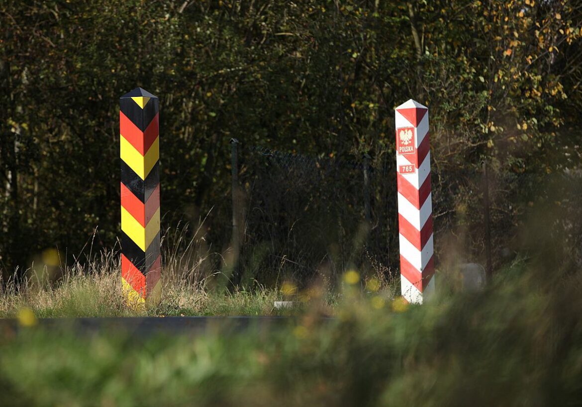 Grenze von Deutschland und Polen