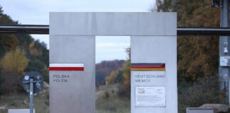 Grenze von Deutschland und Polen